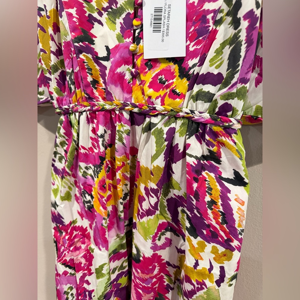 MISA Los Angeles NWT Vibrant Floral Maxi Dress Size Small (Can fit a Medium) - Picture 8 of 9